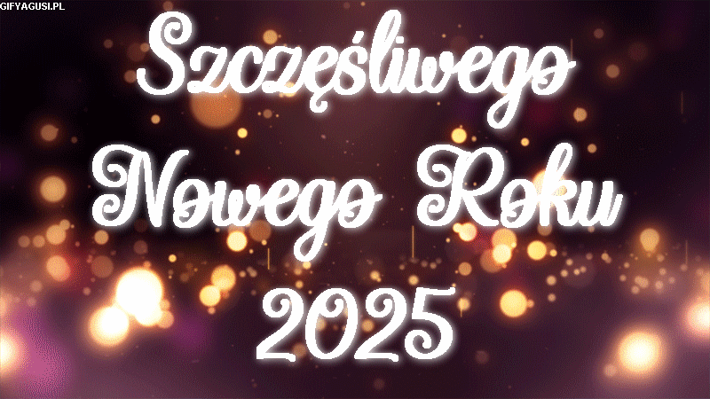 Szczęśliwego Nowego Roku 2025